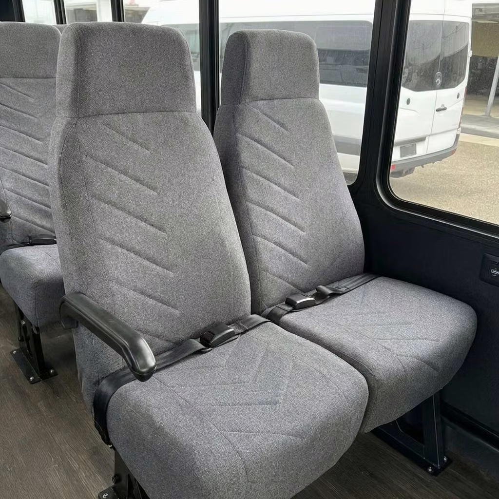 fort wayne 18 passenger minibus high back seats