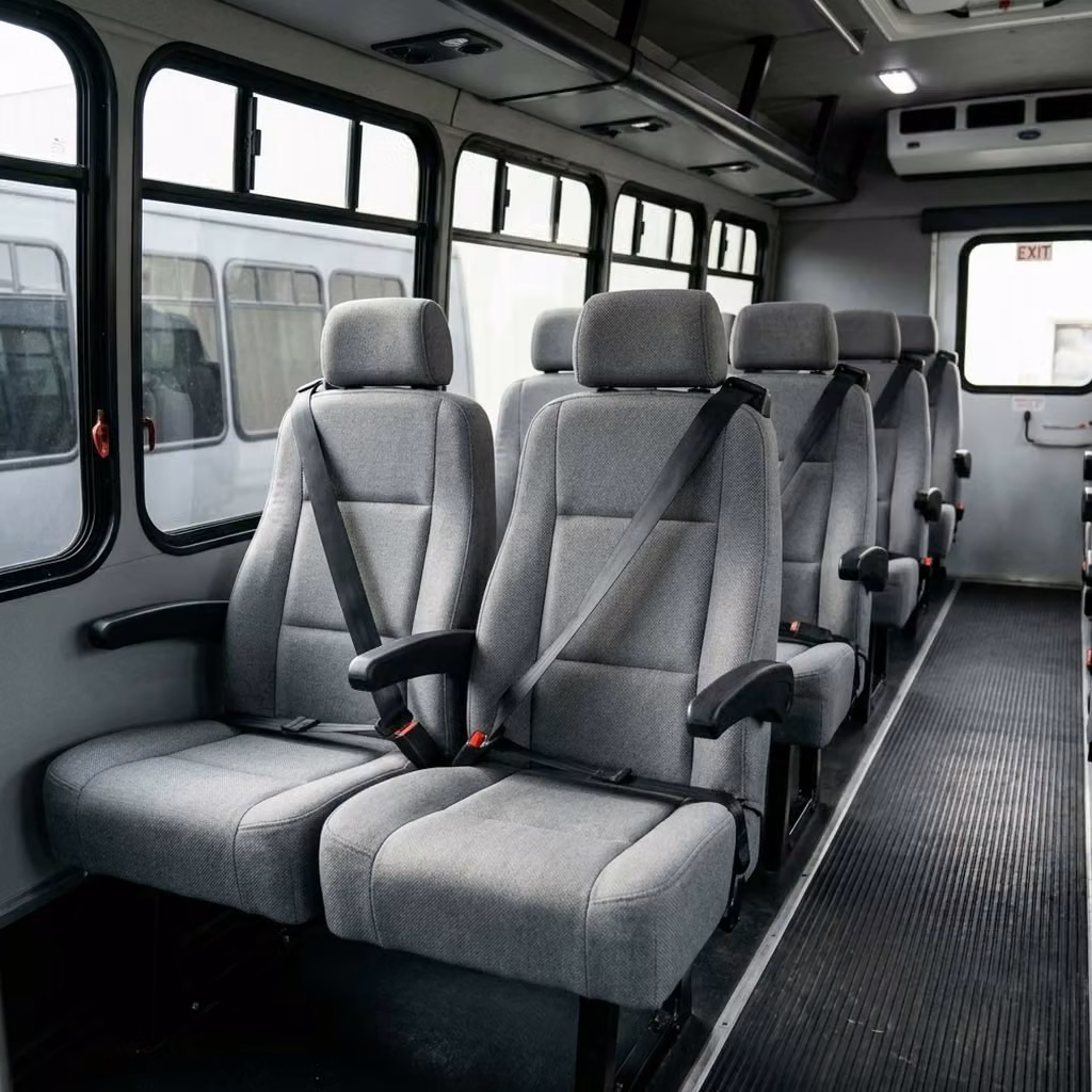 fort wayne 35 passenger minibus reclining seats