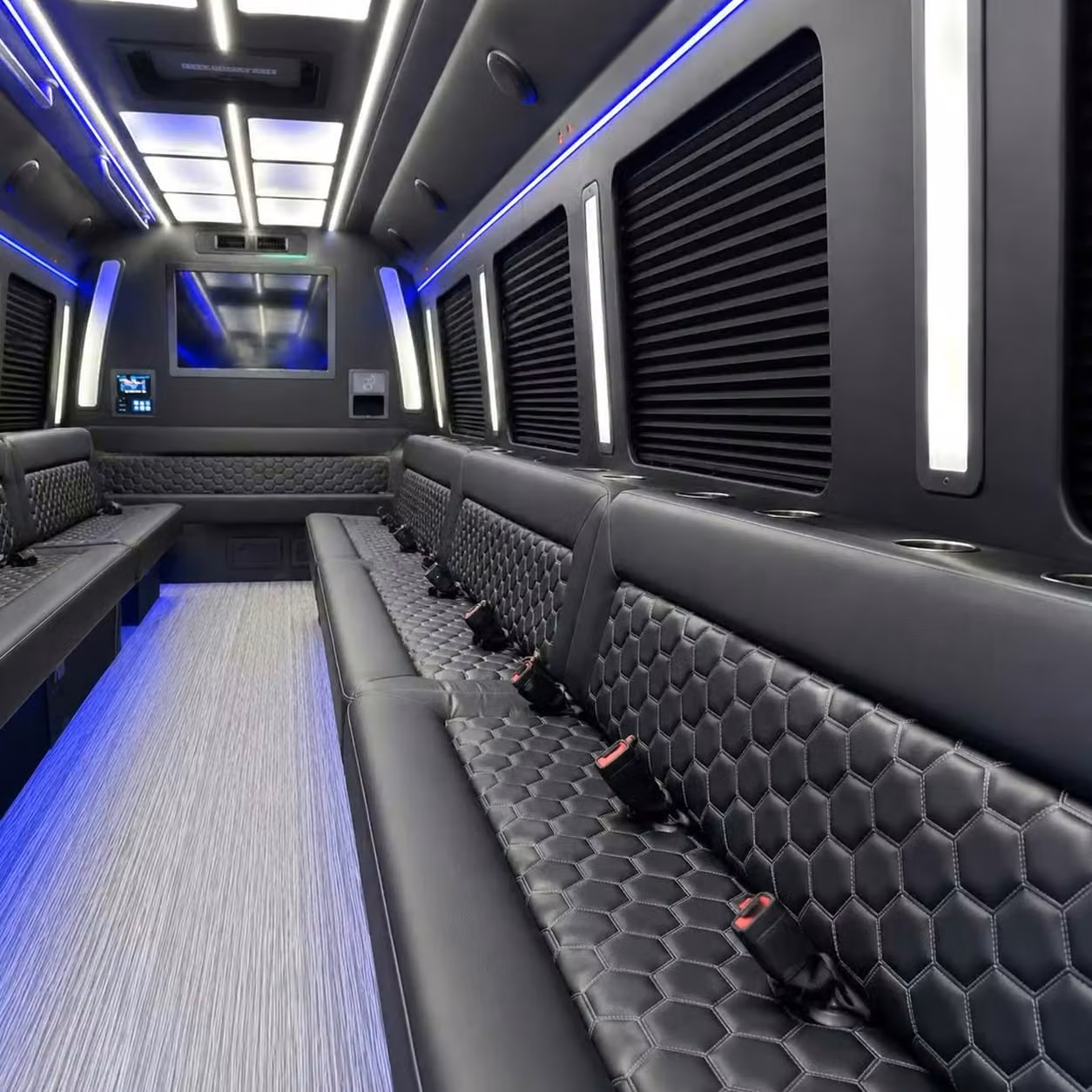 fort wayne party bus party lighting