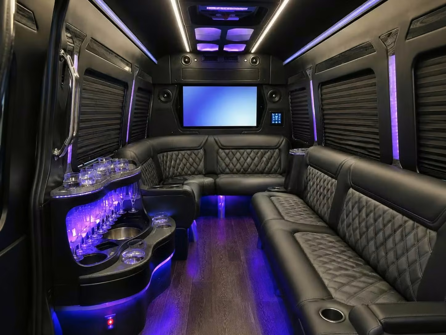fort wayne party bus smart tvs