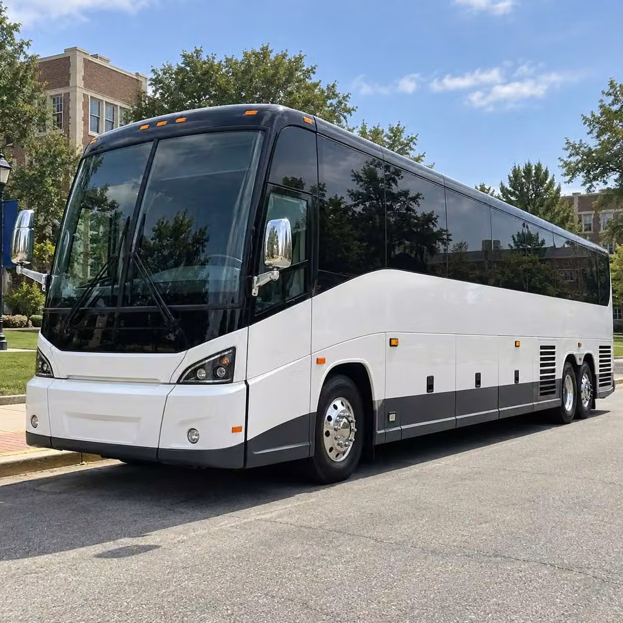 fort wayne private season long bus service for teams